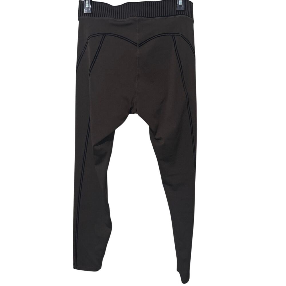 Alo Yoga 7/8 Airlift Line Up Legging Brown L - Picture 2 of 3